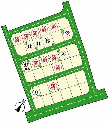 Compartment figure. 23.8 million yen, 4LDK + S (storeroom), Land area 162.33 sq m , Building area 115.09 sq m sectioning view