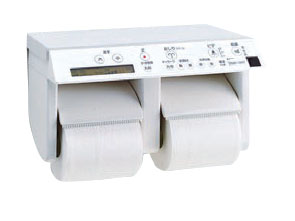 Toilet.  [Interior remote control] Shower toilet on the remote control is placed in easy-to-use position of the wall. It can operate at reasonable attitude. Is a useful paper holder integrated.