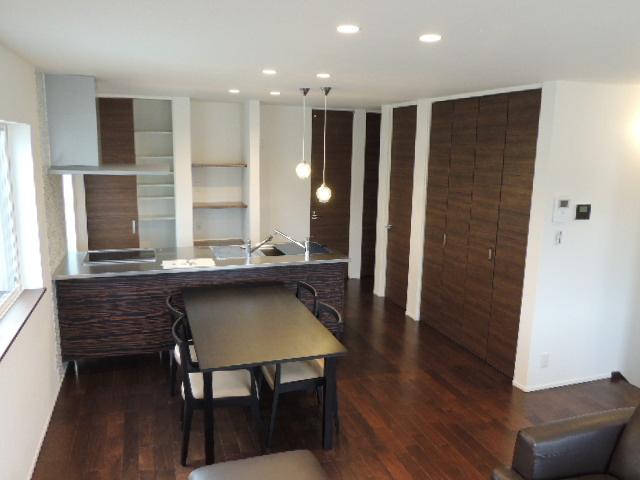 Kitchen. Kitchen from the living room