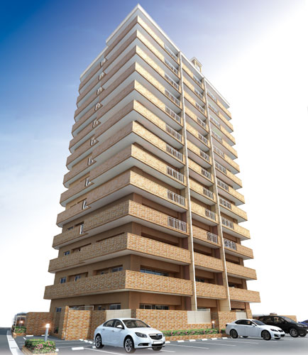 Shared facilities. Exterior - Rendering