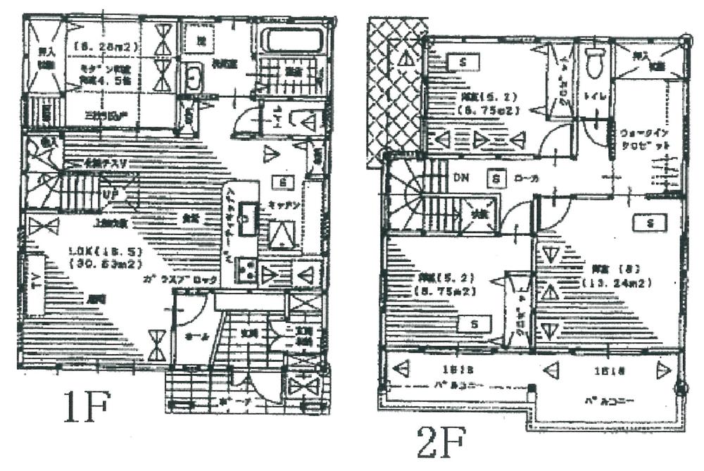 Floor plan. 26,800,000 yen, 4LDK, Land area 139.75 sq m , Building area 109.3 sq m