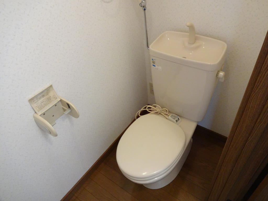 Toilet. Settle down with a clean toilet