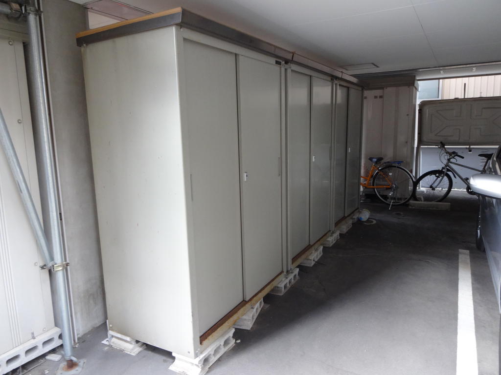 Receipt. Not troubled in the housing because there is a separate storeroom ☆