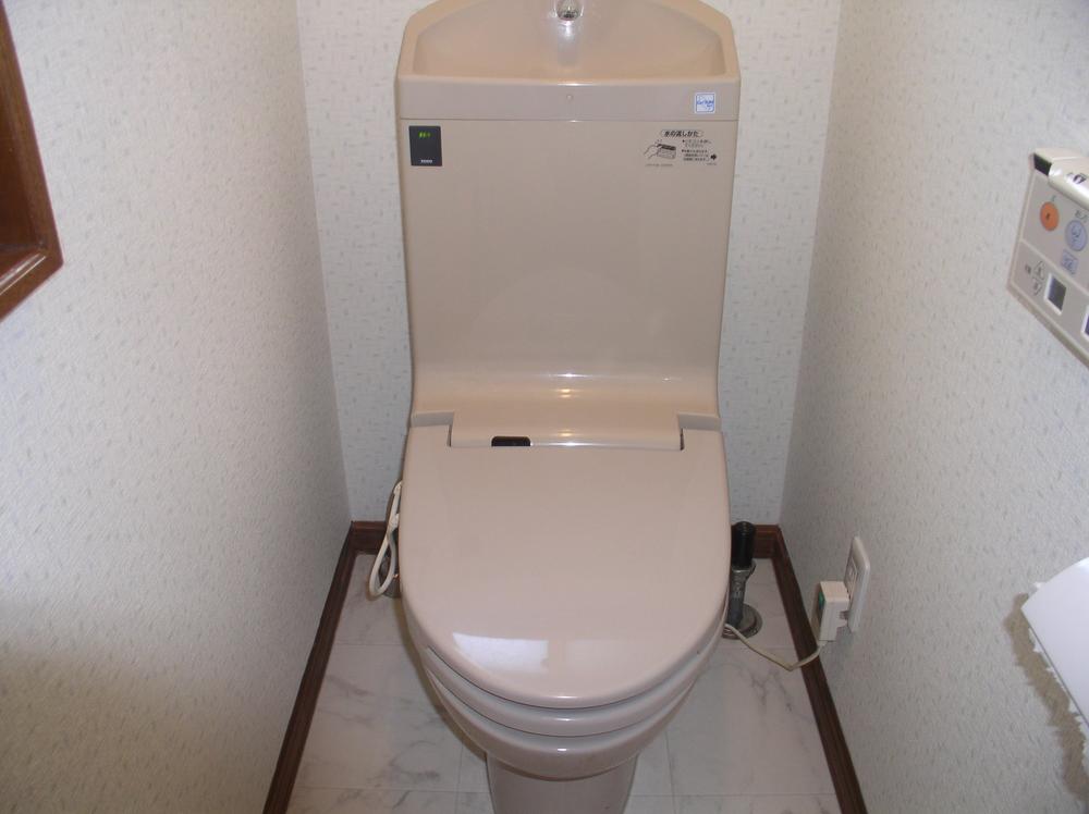 Toilet. Shower toilet new