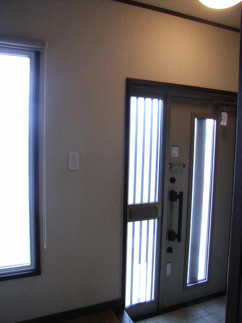 Entrance. Entrance door is new