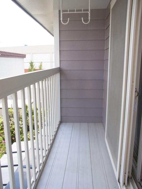 Balcony. Local shooting