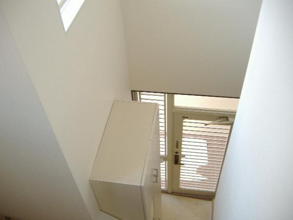 Entrance. Entrance on the stairwell