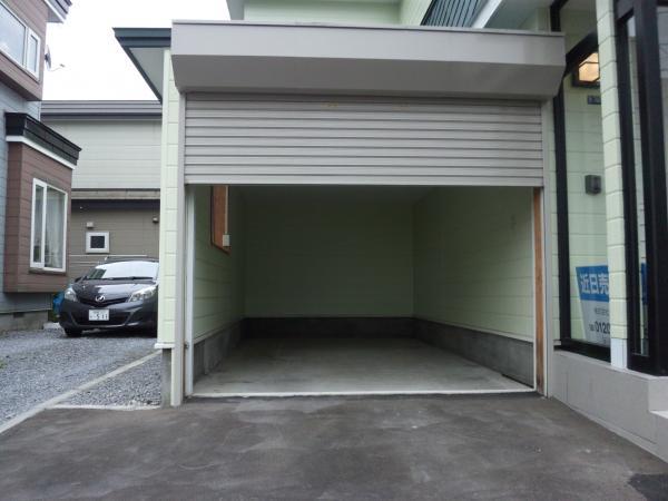 Parking lot. Important your car to the garage