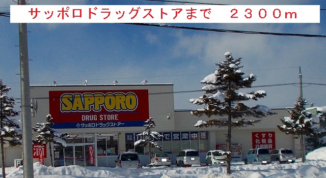 Dorakkusutoa. 2300m to Sapporo drugstore (drugstore)