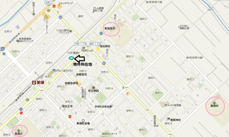 Local guide map. Around school map