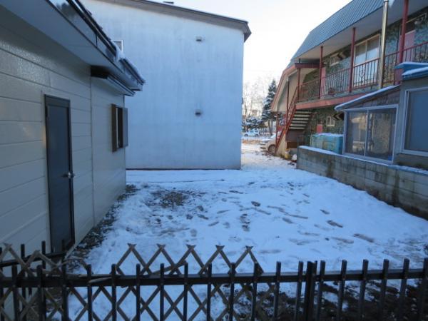 Garden. Field space of the back