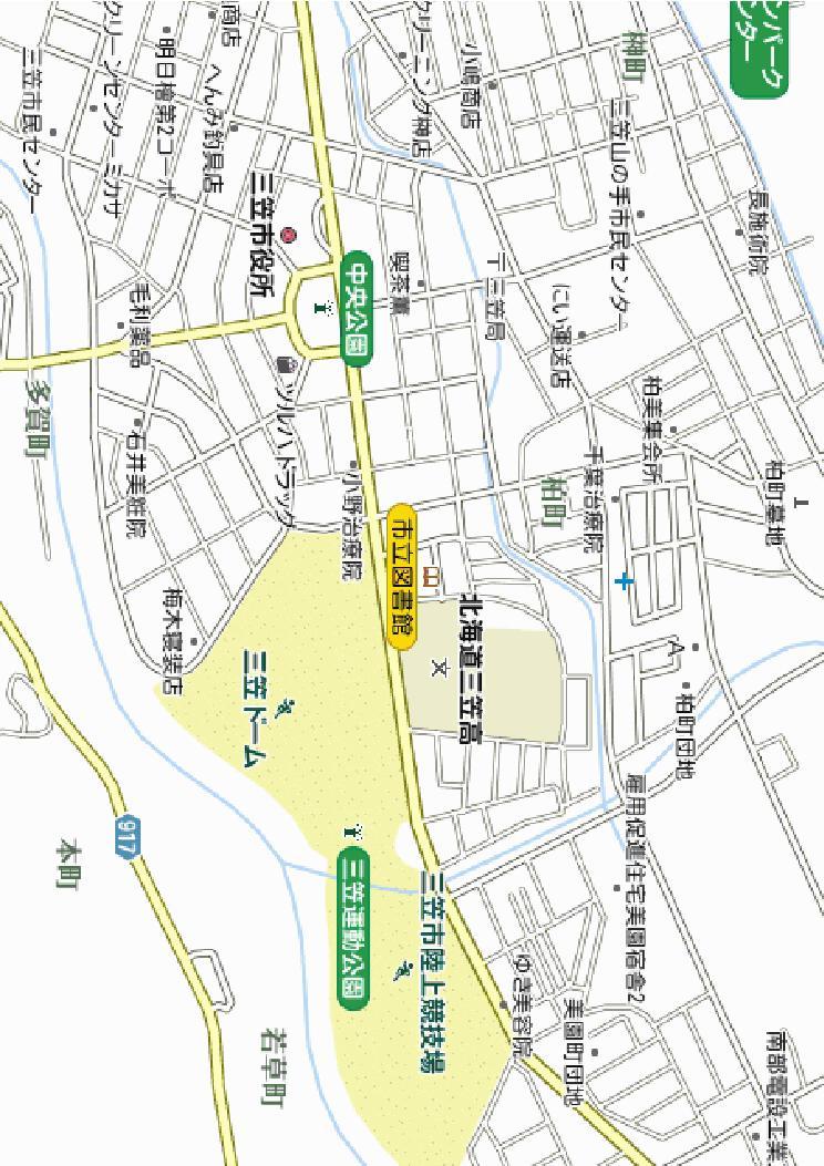 Local guide map. Neighborhood map