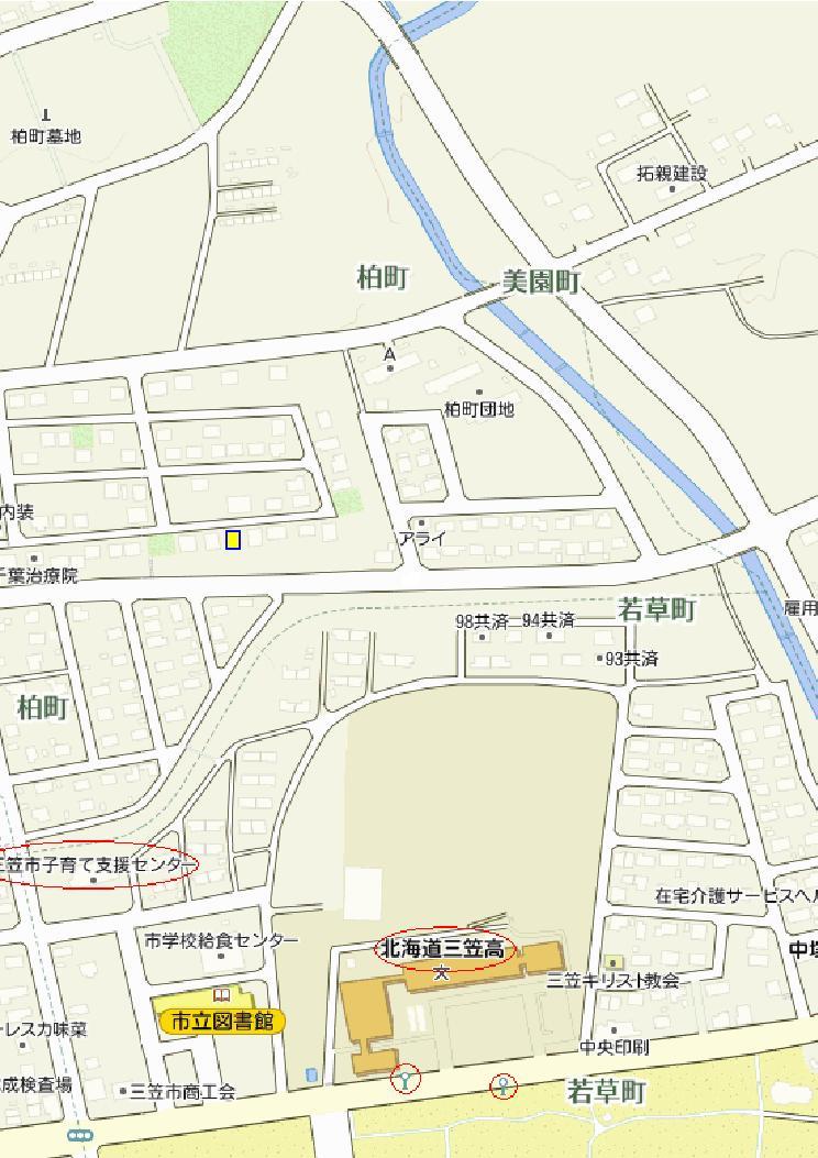 Local guide map. Detailed map