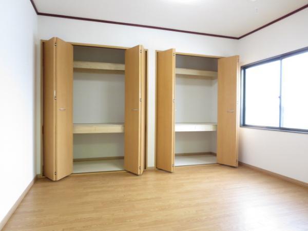 Non-living room. In the closet