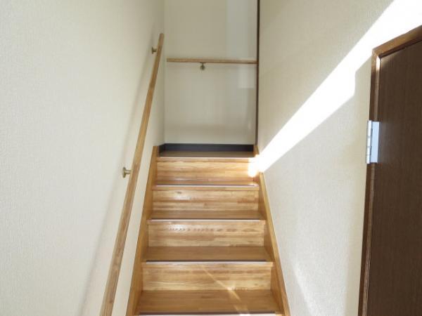 Other introspection. Staircase is up easy width