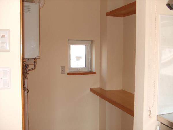 Wash basin, toilet. Dressing room, Boiler is a new article. 