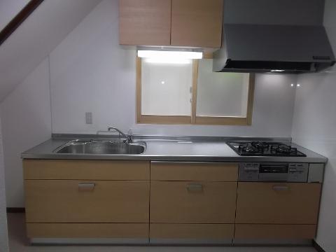 Kitchen. Why do not you dishes the whole family in the new system Kitchen