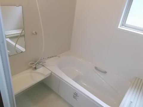 Bathroom. New 1 tsubo unit bus Please heal a tired body