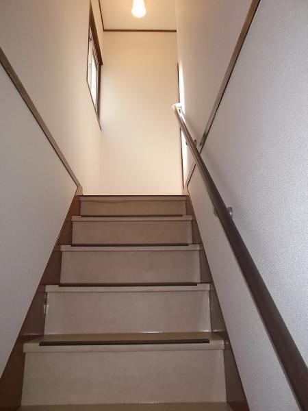 Other introspection. Staircase taken from the first floor