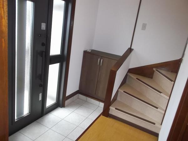 Entrance. Entrance tile Chokawa Beautiful entrance is pleasant