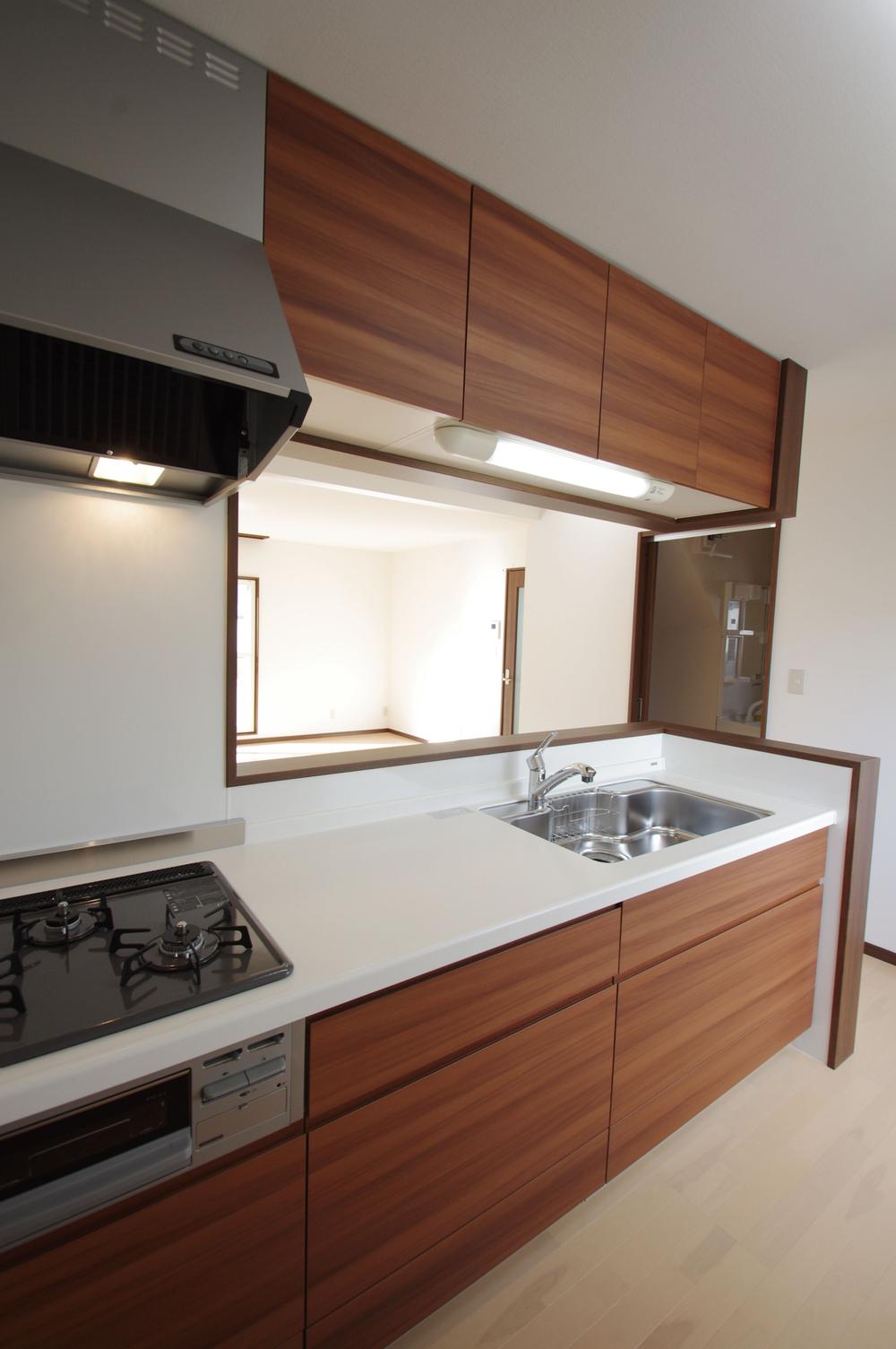 Kitchen. Stylish counter kitchen