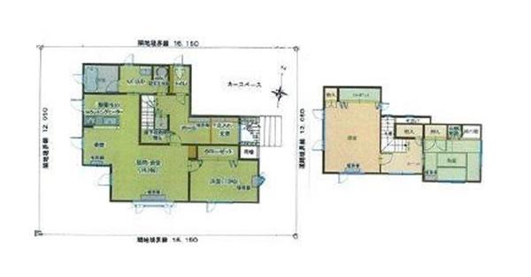 Floor plan. 24,800,000 yen, 3LDK, Land area 194.6 sq m , Building area 116.64 sq m floor plan