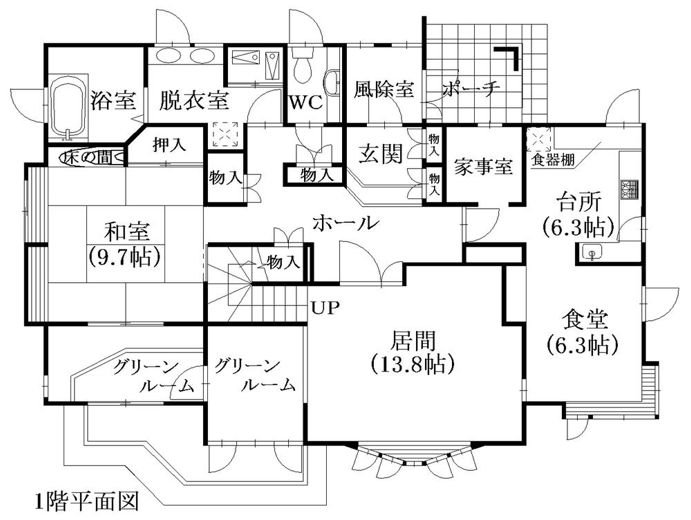 Floor plan. 35,800,000 yen, 3LDK + 2S (storeroom), Land area 553.52 sq m , Building area 218.88 sq m