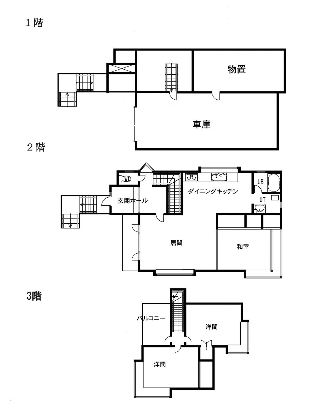 Floor plan. 14.8 million yen, 3LDK + S (storeroom), Land area 178 sq m , Building area 136.53 sq m