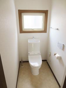 Toilet. Toilet can be used comfortably with the new article with Washlet.
