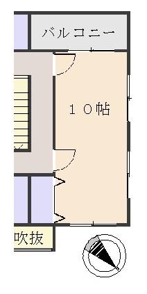 Non-living room. Second floor Western-style is possible partition change to a two-chamber! (Door and the two & windows 4 places) Local (September 2013) Shooting