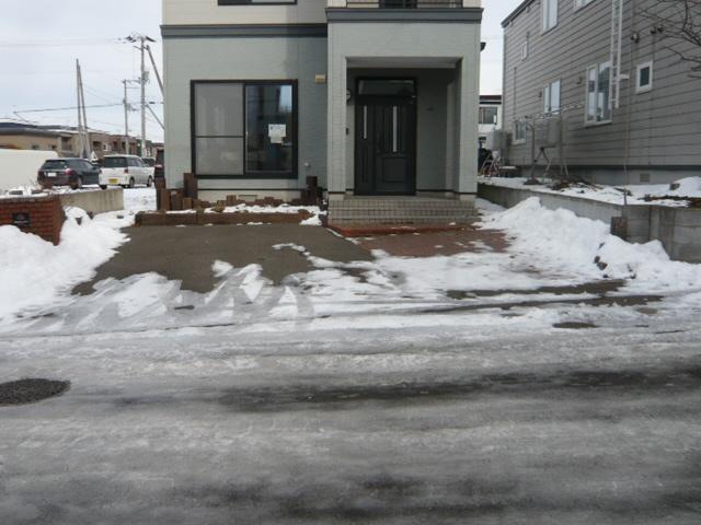 Parking lot. Parking space