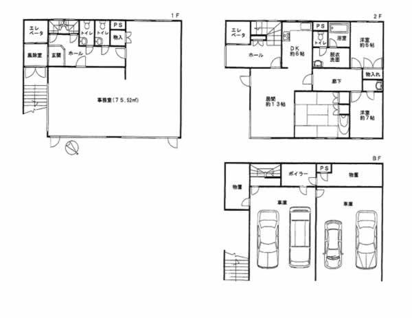 Floor plan. 29,800,000 yen, 3LDK, Land area 176.54 sq m , Building area 322.15 sq m floor plan