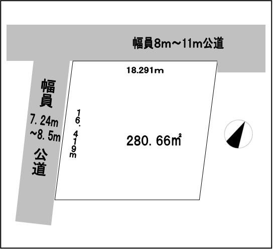Compartment figure. 6.8 million yen, 4LDK + S (storeroom), Land area 280.66 sq m , Building area 115.93 sq m