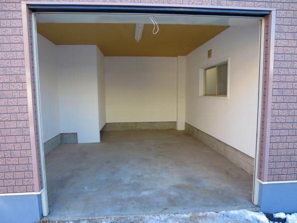 Parking lot. Built-in garage Protect your precious car from wind and rain