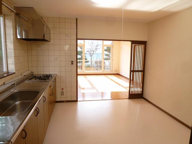 Kitchen. Local (11 May 2013) shooting spacious 8DK