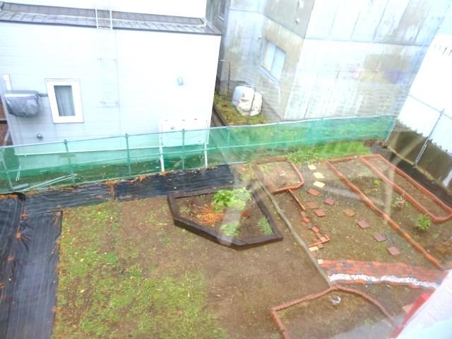 Garden. View from the second floor