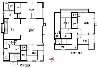 Floor plan. 15.8 million yen, 5LDK + S (storeroom), Land area 157.63 sq m , Building area 102.06 sq m