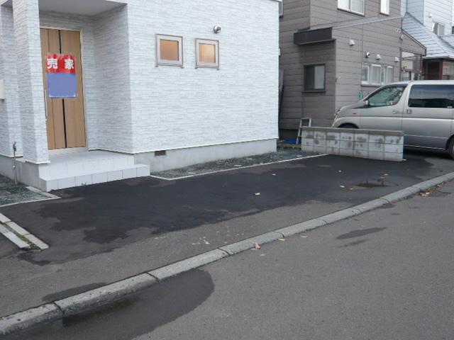 Parking lot. Parking space