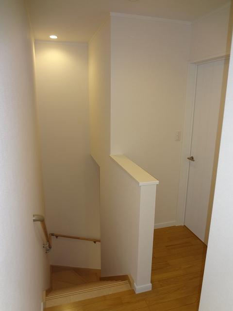 Non-living room. Stairs