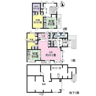 Floor plan. Storage rich design. 