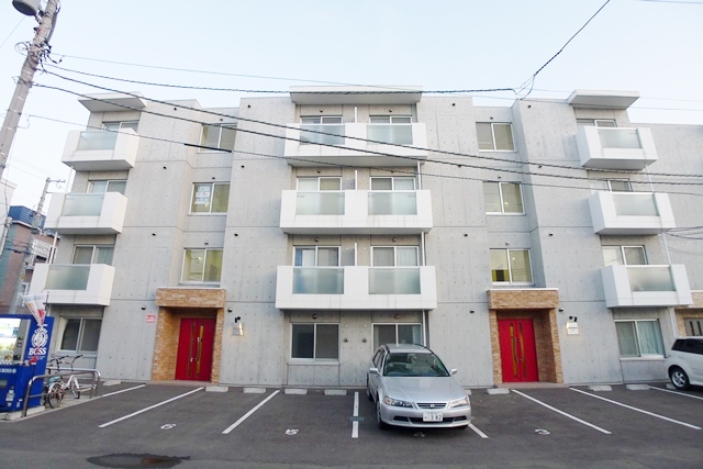 Building appearance. appearance