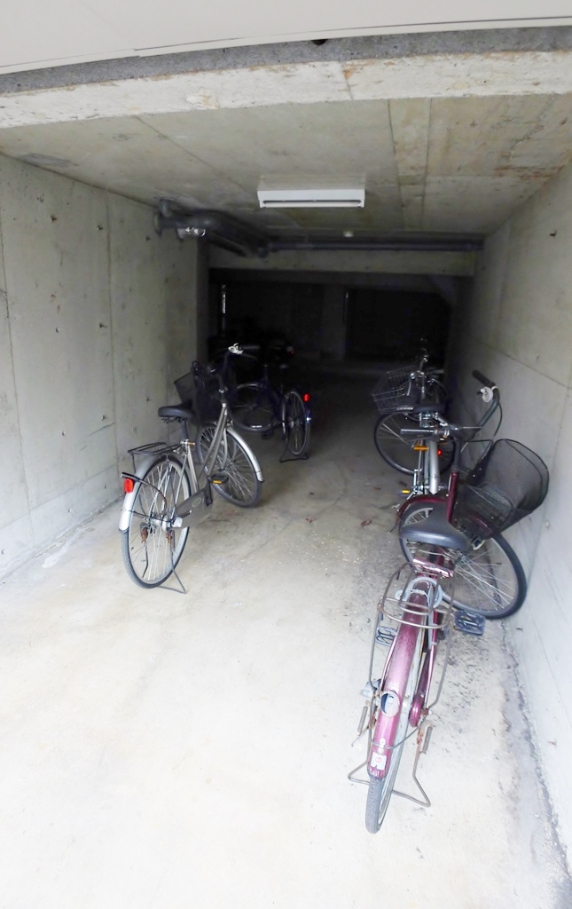 Other common areas. Indoor bicycle parking lot