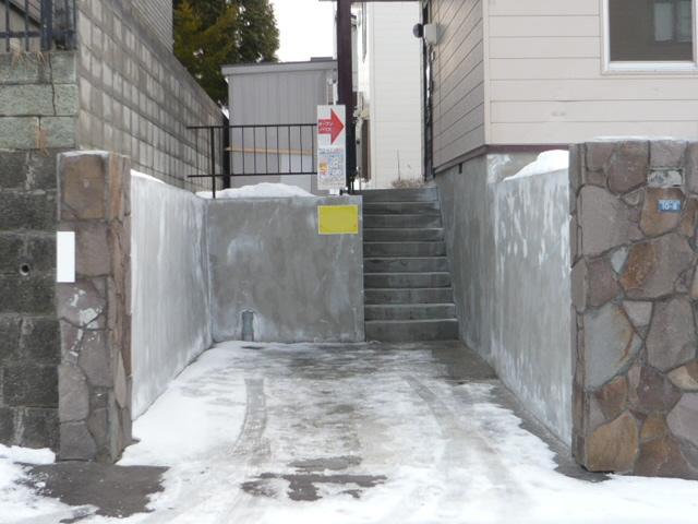 Parking lot. Parking space