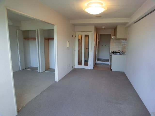 Living and room. Southwestward sunny