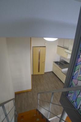 Other room space. It is scenery to see from above ☆ Because the stairs up and down is also safe ☆ 