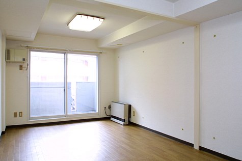 Living and room. Day is good