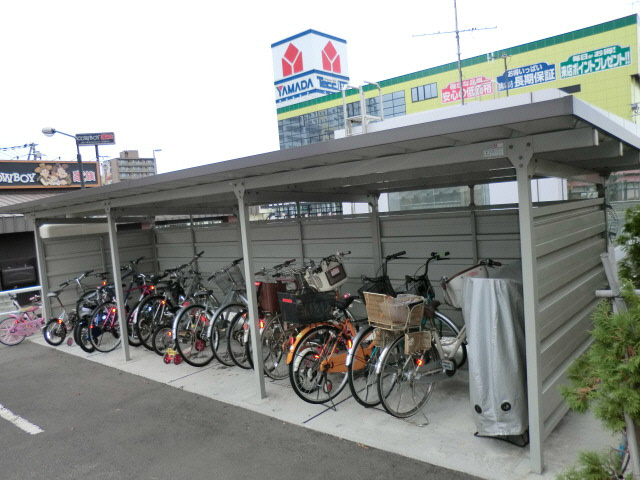 Other common areas. Bicycle-parking space