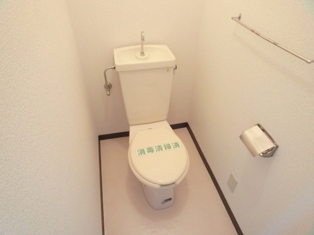 Toilet. Indoor photos are separate in Room.