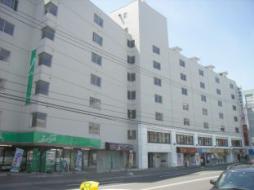 Building appearance. Our first floor!