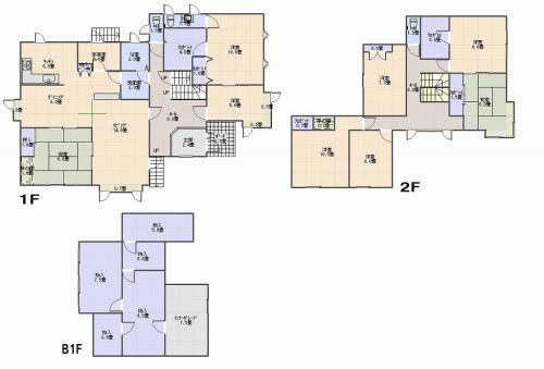 Floor plan. 29,800,000 yen, 8LDK, Land area 310.2 sq m , Building area 345.87 sq m